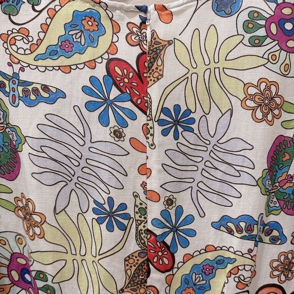 Rixo Dada Dress Woodstock Cream Multi - Picture 11 of 16